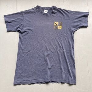 New Mexico dusky blue graphic tee